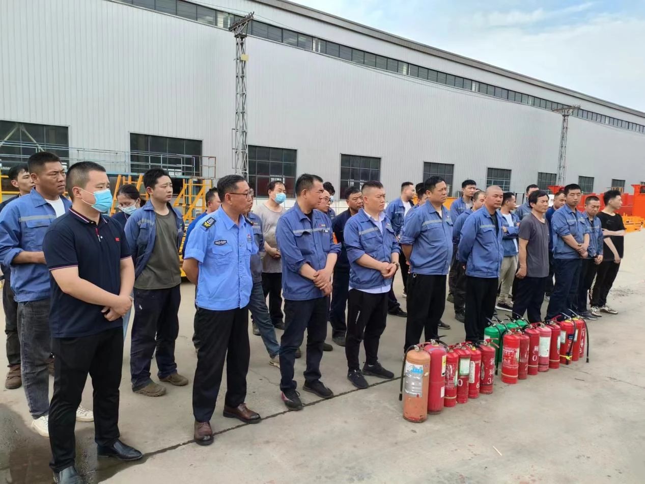 安全月｜新科起重舉辦消防演練活動
