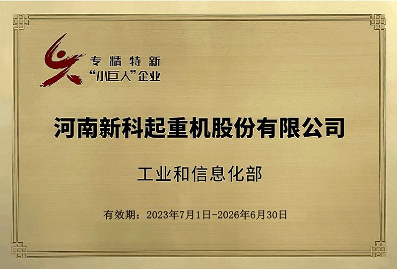 專精特新“小巨人”企業(yè)