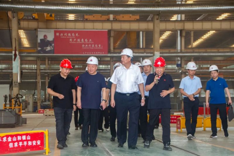 走進(jìn)新科｜駐省市場(chǎng)監(jiān)管局紀(jì)檢監(jiān)察組、省市場(chǎng)監(jiān)管局、省特種設(shè)備檢驗(yàn)技術(shù)研究院領(lǐng)導(dǎo)一行蒞臨新科公司考察！